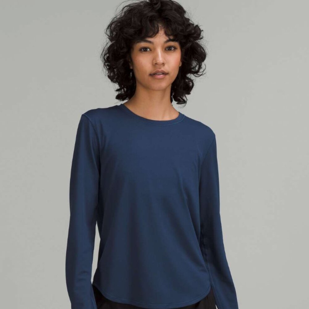 Lululemon High-Neck Running and Training Long Sleeve Shirt